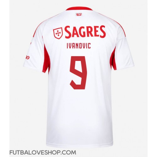 Dres Benfica Franjo Ivanovic #9 Tretina 2025-26 Krátky Rukáv